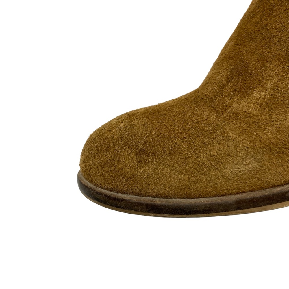 STEVE MADDEN Ankle Boots Lancaster Suede Leather Western Cognac Size 7M - Picture 8 of 13